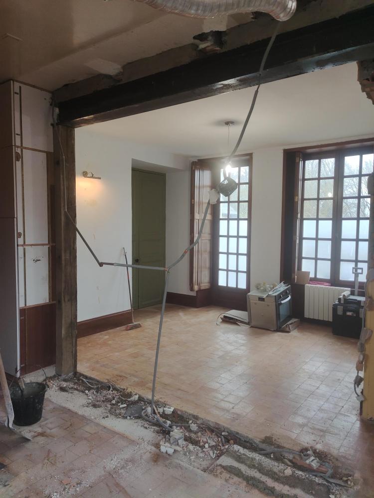 Ouverture dans mur porteur (2)