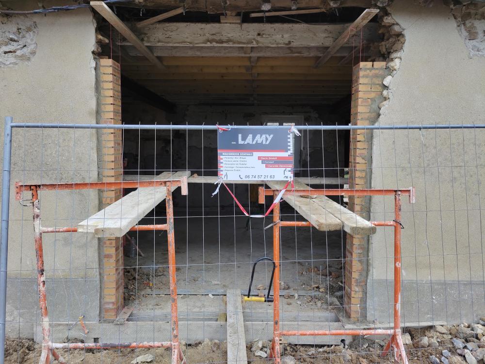 Ouverture dans mur porteur (3)